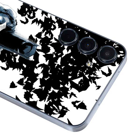 DC Comics Batman Holding batarang Art Galaxy A36 5G Skin